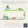 Cama Europea CIC 1,5 Plazas Excellence Plus + Respaldo Villarrica Olivo