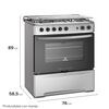 Cocina a Gas Mademsa M 920 T 5 Quemadores