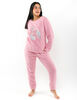 Pijama de Polar Unicornio Mujer Icono