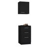 Combo Mueble Superior + Mueble Inferior TuHome Manchester Wengue