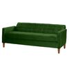 Futón Latam Home Genova Velvet 3 Cuerpos Verde