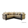 Seccional Almore Francia 5 Cuerpos Beige Caf&eacute;