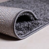 Alfombra Doral Shaggy 180 x 133 cm Gris