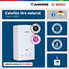 Calef&oacute;n 16 litros gas licuado tiro natural Junkers Bosch Therm 4200
