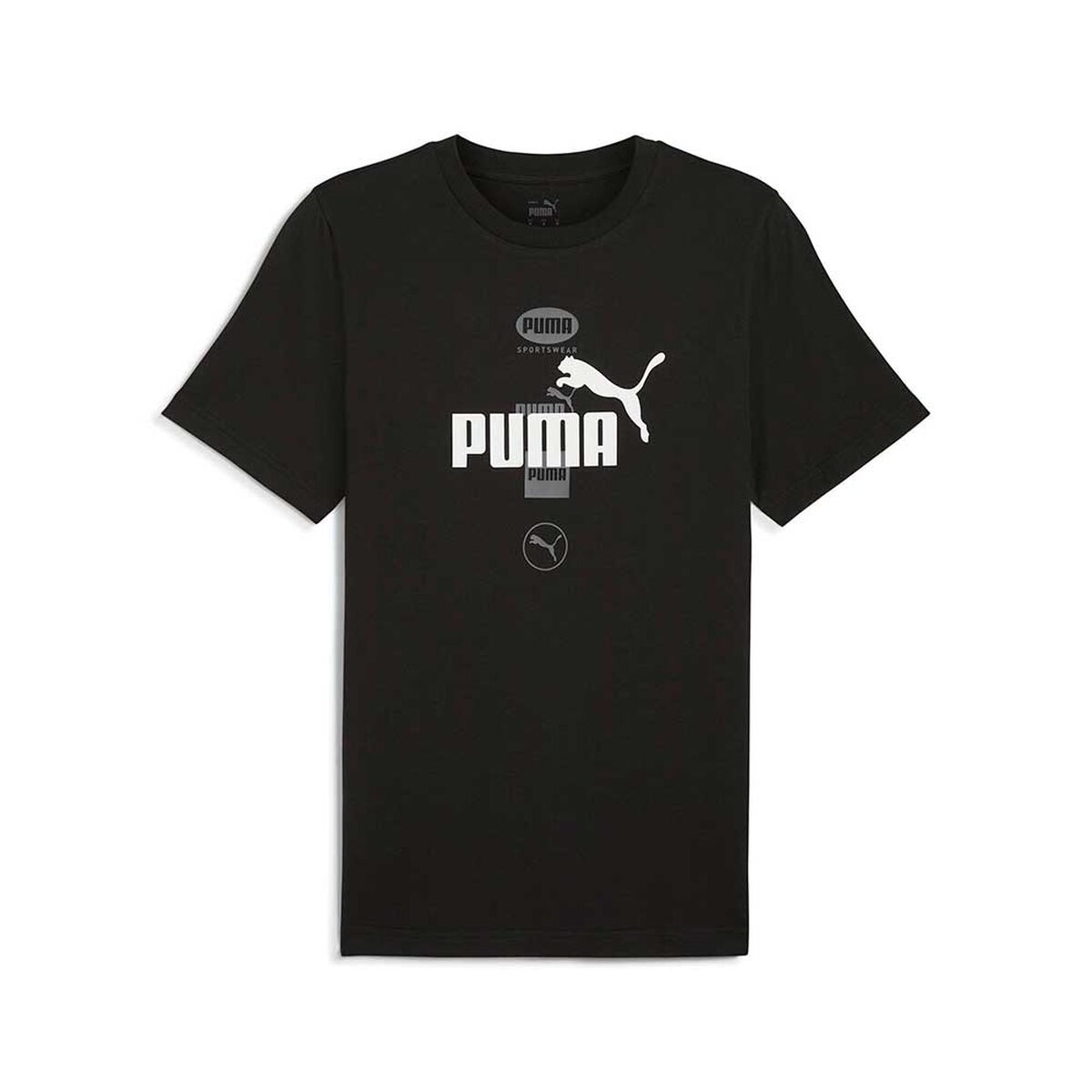 Polera Deportiva Puma Ess+ Logo Lab  Cat
