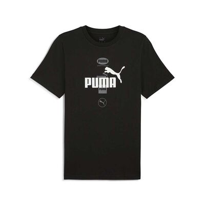 Polera Deportiva Puma Ess+ Logo Lab  Cat