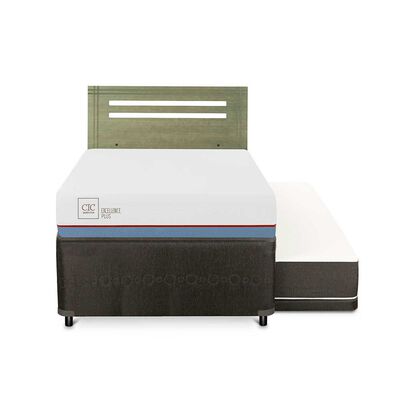 Imagen 1 del producto Cama Nido CIC 1,5 Plazas Excellence Plus + Respaldo Munich Olivo