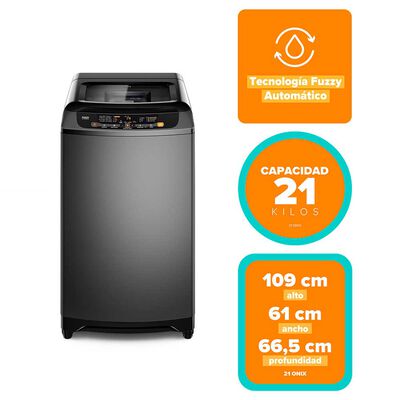 Lavadora Automática Mademsa Onix 21 kg.
