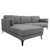 Sofá Seccional Amuv Carraro 3 Cuerpos Gris