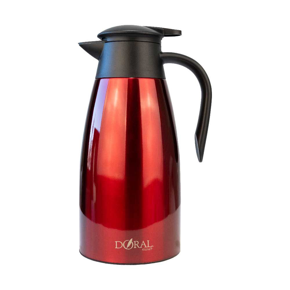 Jarra Térmica Doral Termolux 2 L Rojo