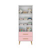 Closet Di Poretti Design Encanto 2 Cajones 2 Puertas Rosado Nude