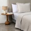 Quilt Cannon 1.5 Plazas Squares Sand