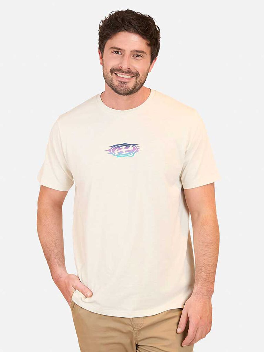 Polera Con Estampado Manga Corta Hombre Maui And Sons