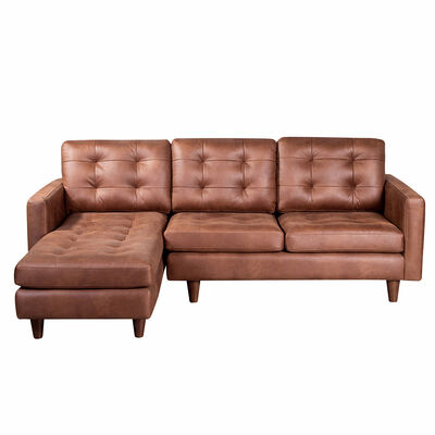 Imagen 1 del producto Sofá Cuero Latam Home Nápoles Chaise Longue 2 Cuerpos Izquierdo