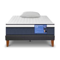 Cama Europea CIC 1,5 Plazas Excellence Plus + Almohada