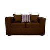 Juego de Living Elegant Detail Santa Fe Sofá 3 Cuerpos + Sofá 2 Cuerpos + Sillón 1 Cuerpo Café