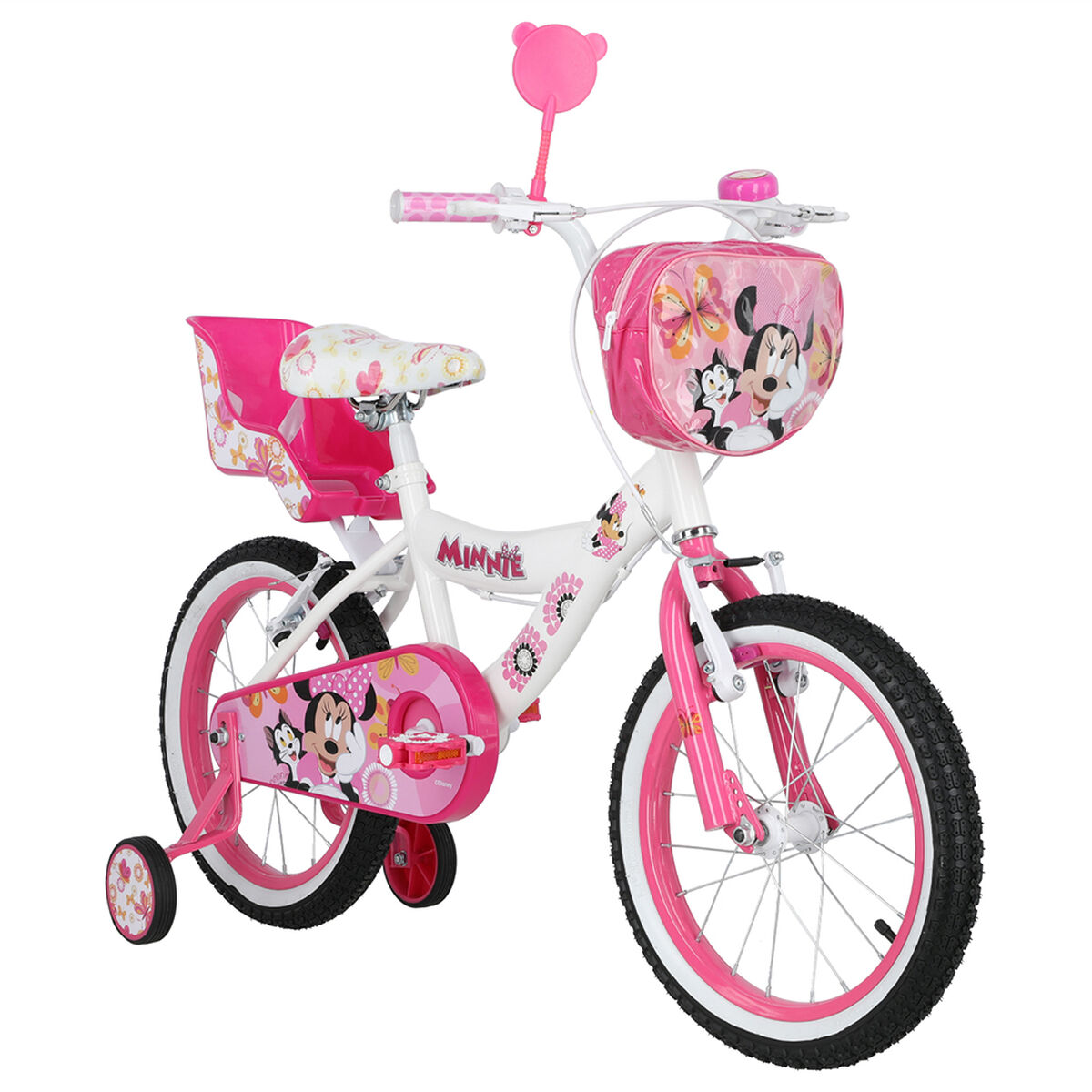 Bicicleta Niña Disney Minnie Aro 16 Rosado