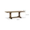 Juego de Comedor CIC Seattle 8 Sillas Walnut