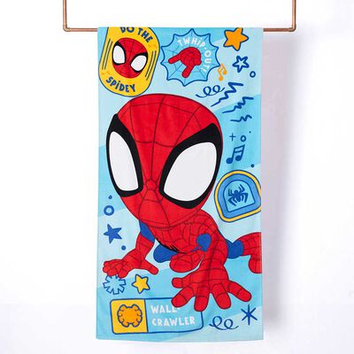 Toalla de Playa Infantil Spiderman Crawley 70 x 140 cm