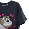 Polera Manga Corta Tazmania de Algodón Niña Looney Tunes