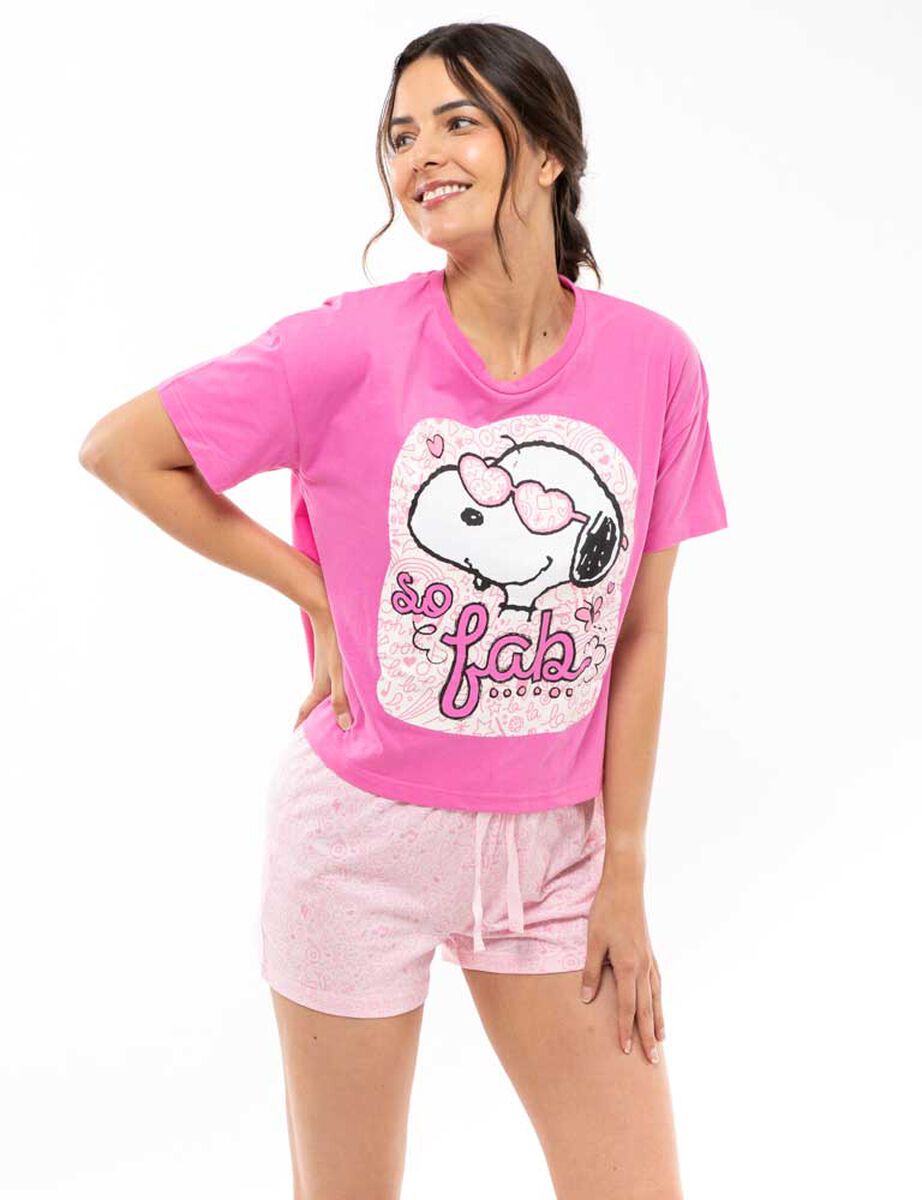 Pijama Mujer Snoopy