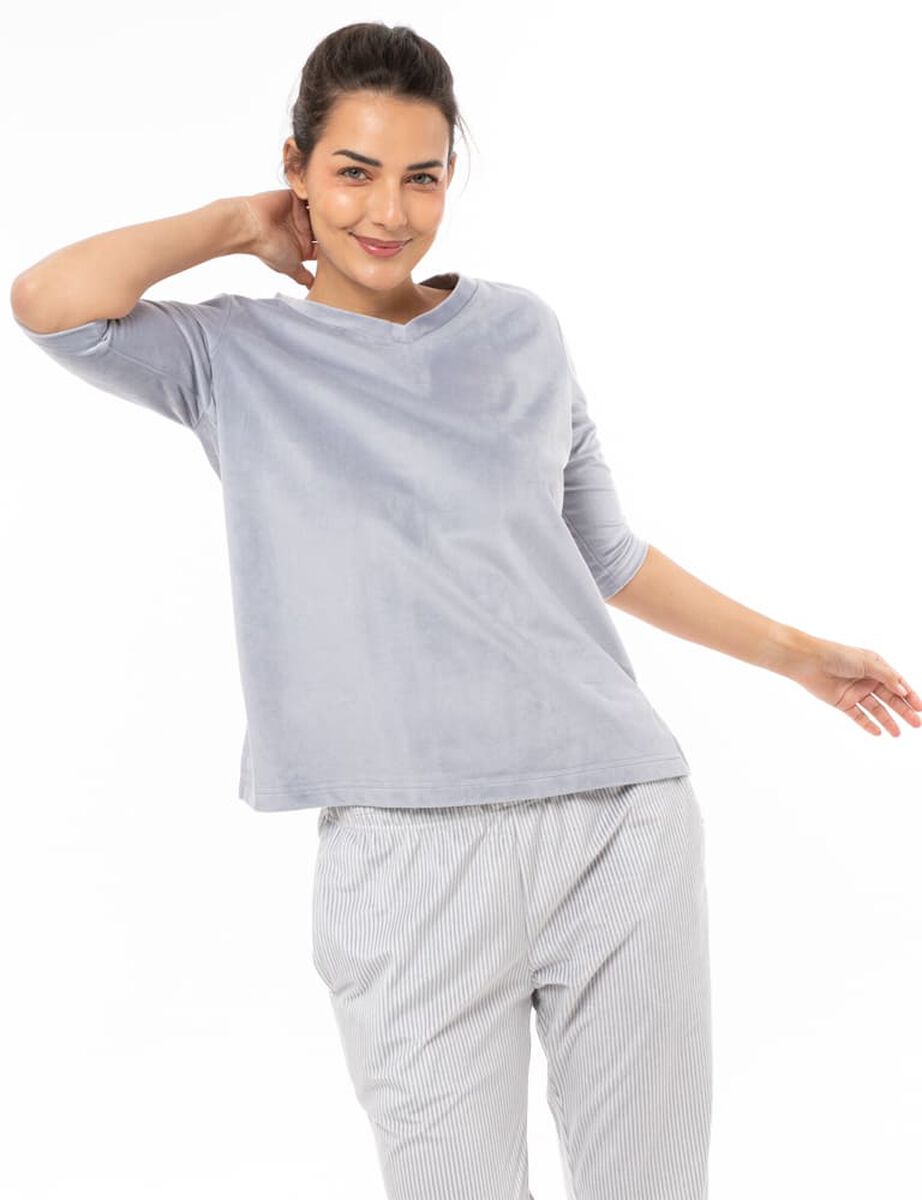 Pijama Plush de Microfibra Mujer Zibel