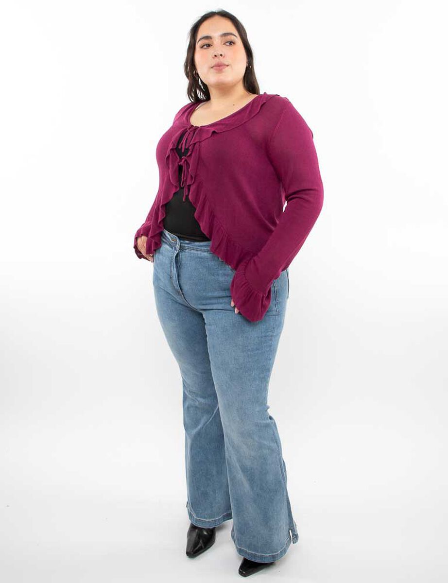 Jeans Flare Mujer Extralindas
