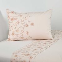 Juego de Sábanas Cannon 1,5 Plazas Elisse 200 Hilos Beige