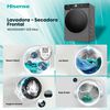 Lavadora Secadora Carga Frontal Hisense WD3S1243BT1 12/8 Kg Titanium