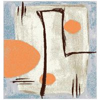 Alfombra Idetex Frise Kandinsky 160 x 235 cm Orange