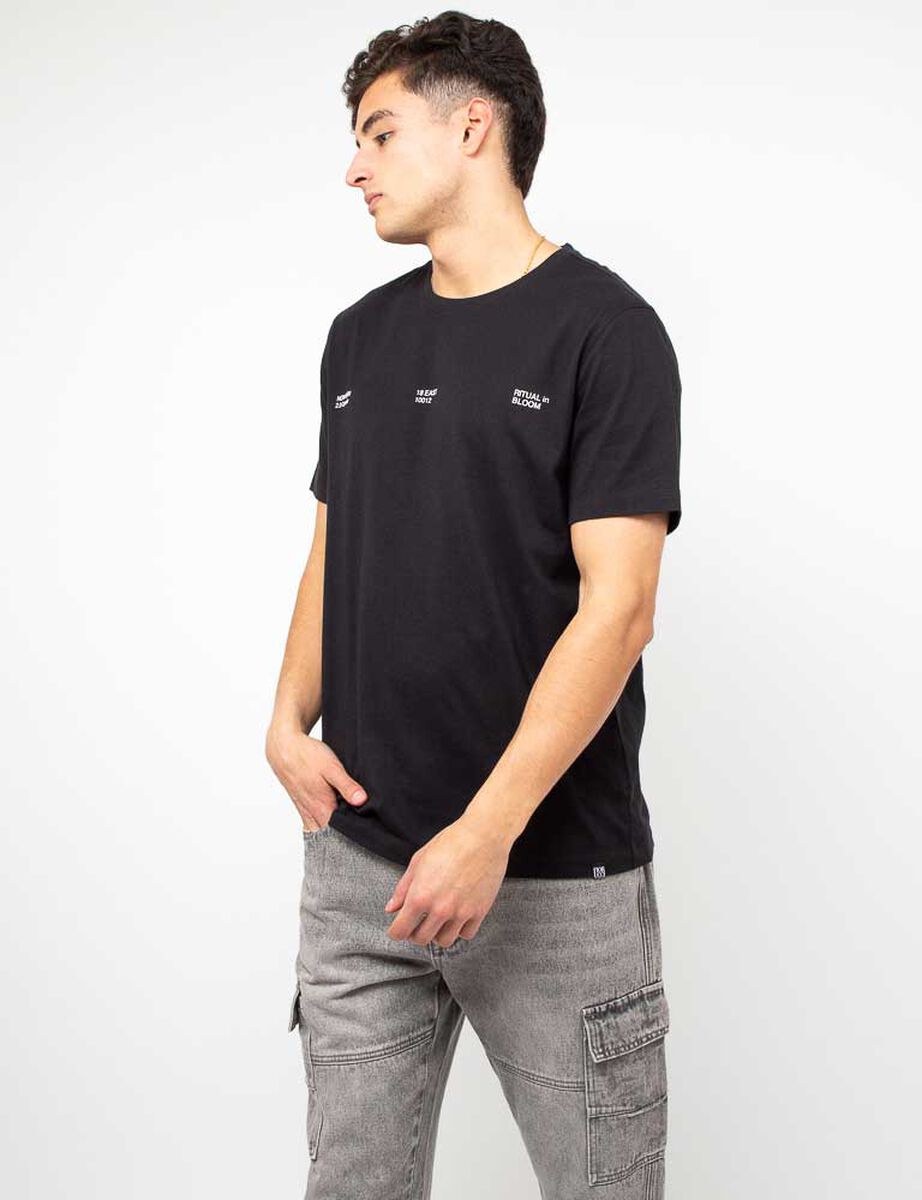 Polera Con Estampado Manga Corta Hombre Ypsd