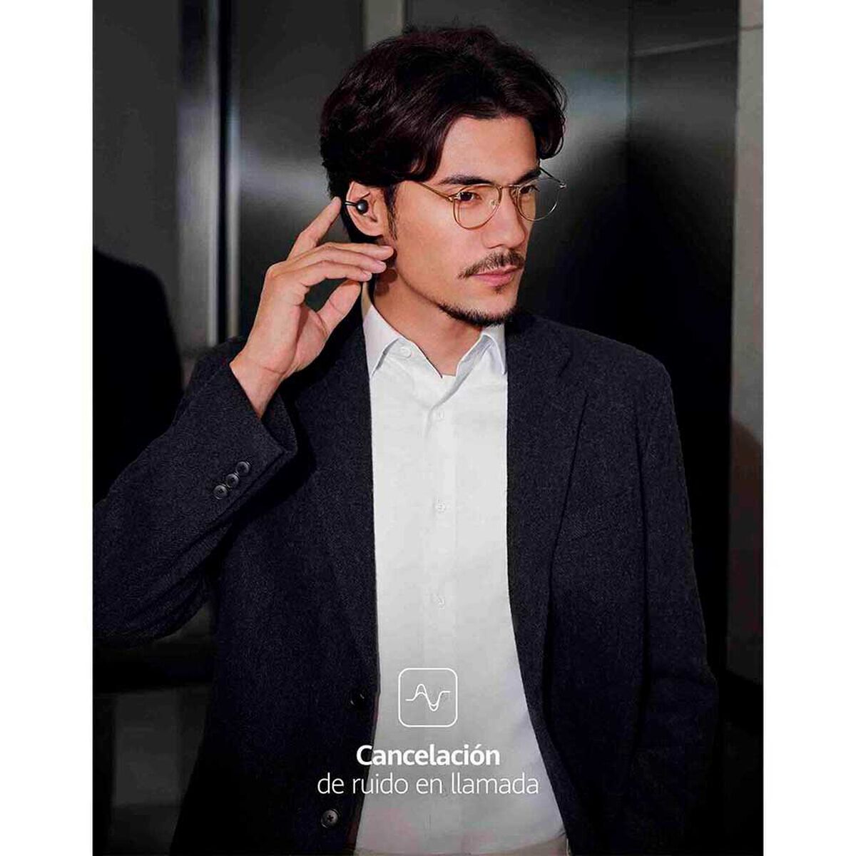 Aud&iacute;fonos Bluetooth Huawei Freeclip Negros