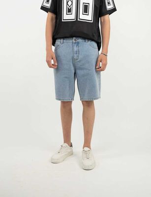 Imagen 1 del producto Bermuda Hombre Icono Azul-Claro, Gris, Negro, Raw