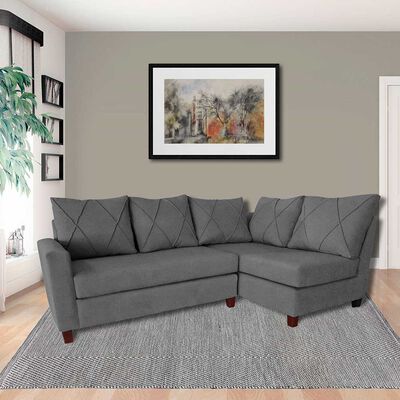 Imagen 1 del producto Sofá Seccional Derecho Living Factory Musso 5 Cuerpos Gris