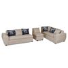Sofá Seccional Modular Elegant Detail Houston 7 Cuerpos Beige