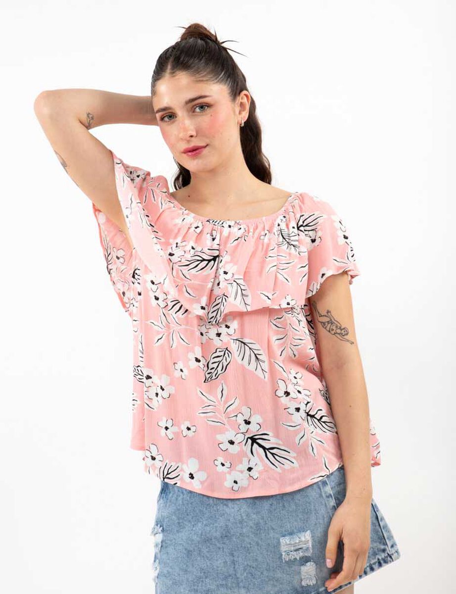 Blusa Campesina Mujer Icono