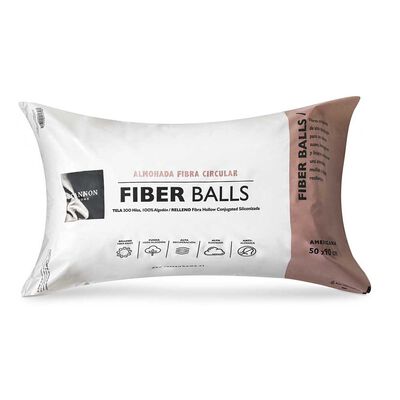 Imagen 1 del producto Almohada Cannon Microfibra Fiber Balls 50 x 90 cm