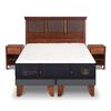 Cama Europea CIC Base Dividida King Súper Premium + Respaldo + Veladores