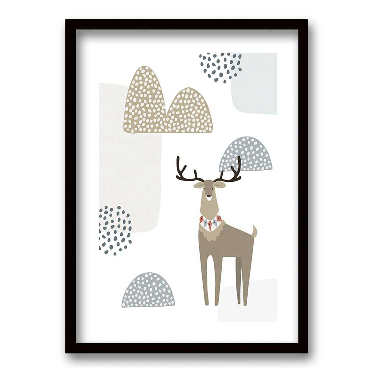 Cuadro Decorativo Retela Navidad 50 x 35 cm