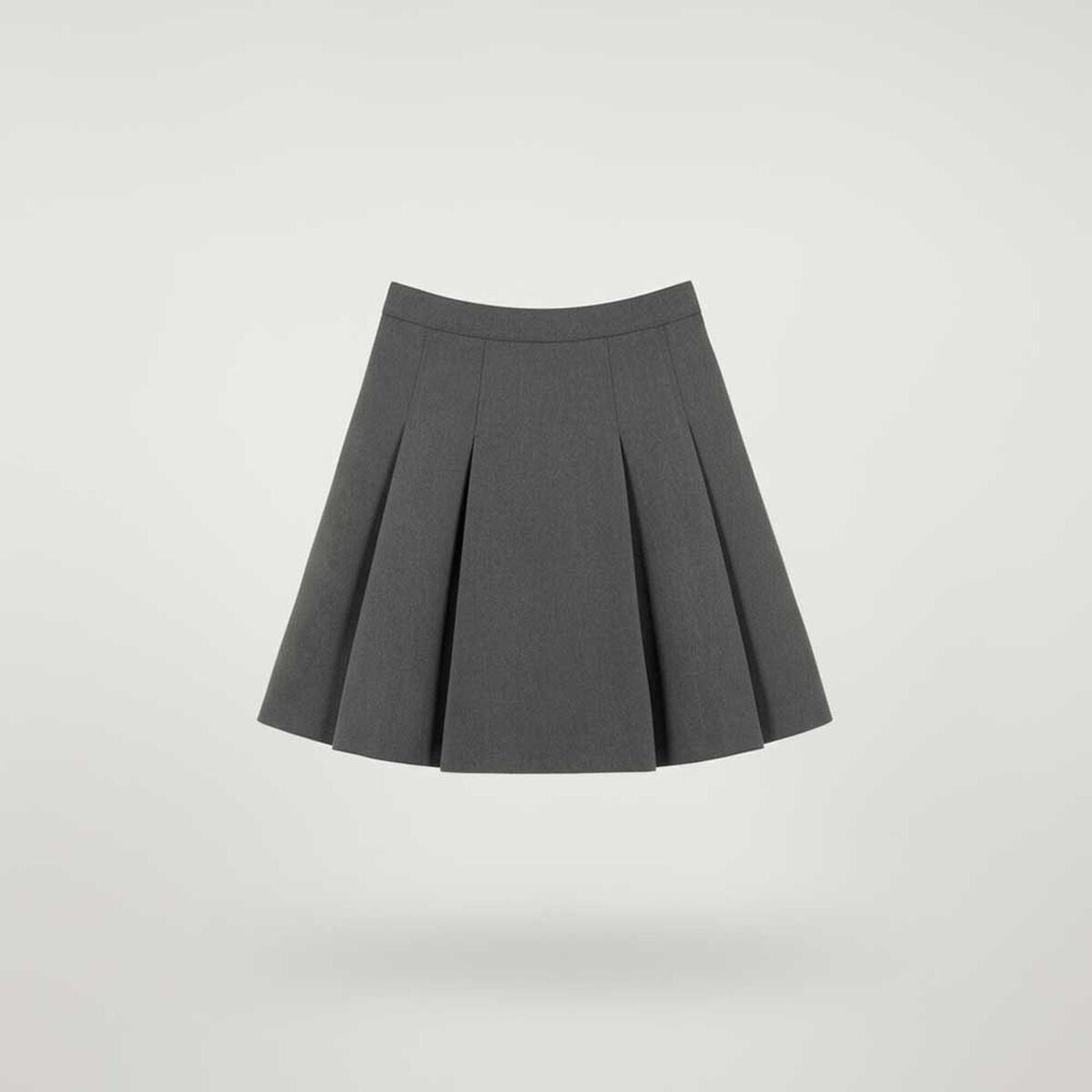 Falda Escolar Plizada Talla 6 y 8 Ni&ntilde;a Crescendo