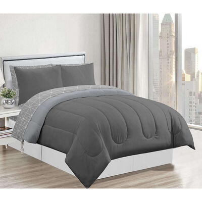 Set Textil Casanova Cubrecama Reversible + Juego de Sábanas 2 Plazas