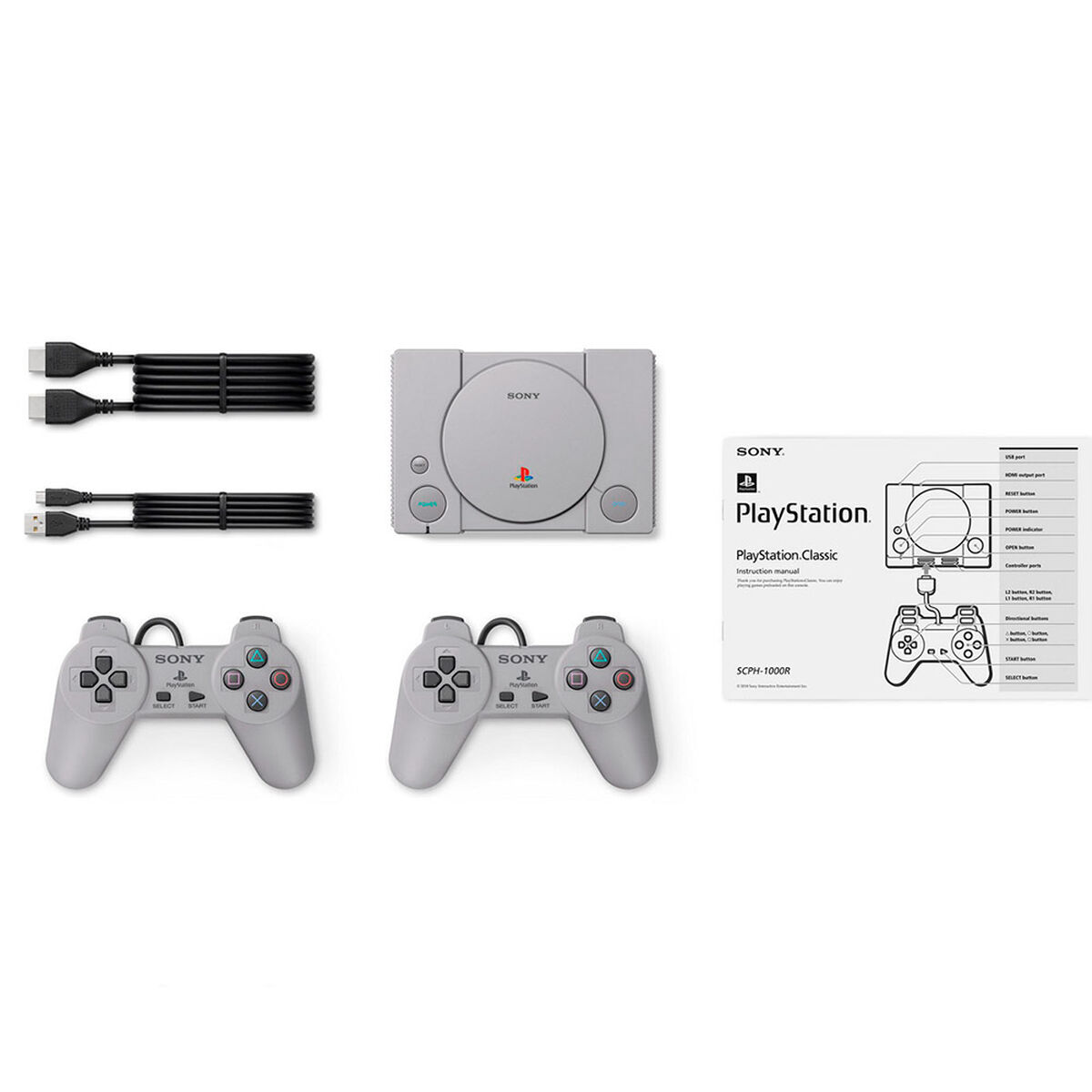Consola Sony PlayStation Classic 20 Juegos