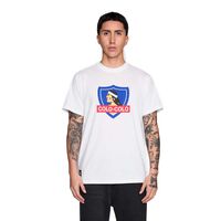 Polera Colo Colo Unisex Blanco