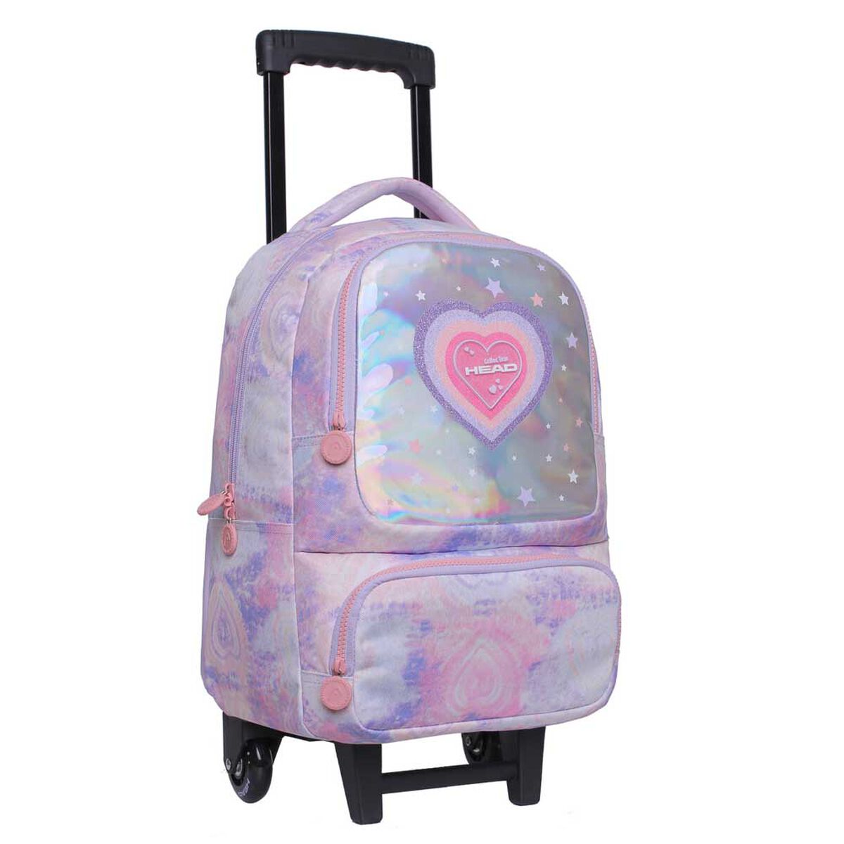 Pack Con Ruedas Bakan Tie Dye Heart Lila Head