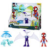 Figura de Acción Spidey & His Amazing Friends Dino-Webs Ghostasaurus & Spidey