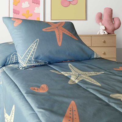 Imagen 2 del producto Plumón Illusions 1,5 plazas Infantil Starfish Celeste