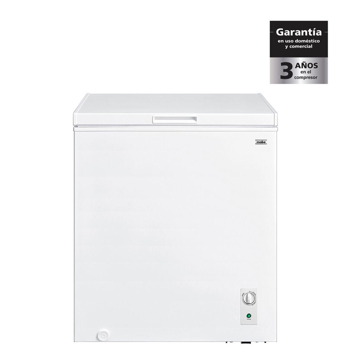 Congelador Freezer Horizontal Mabe FDHM150BY2 142 lts.