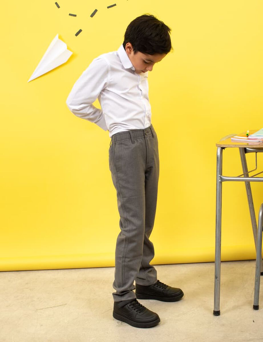 Pantalón Escolar Niño Talla 14/16 Crescendo