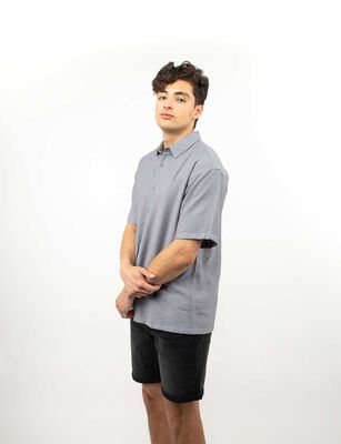 Imagen 1 del producto Camisa Manga Corta Hombre Icono Azul, Ecru, Negro