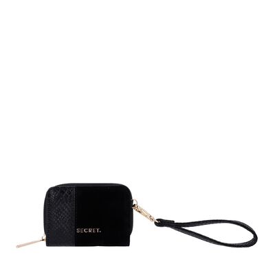 Billetera de Mujer Secret Zagreb SC7 Peque&ntilde;a Negro